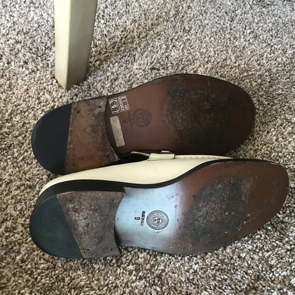 Versace Men’s color Bond Leather Loafers Size 9 - Picture 5 of 8